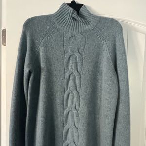 Blue Garnet Hill Cashmere Sweater